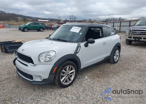 2014 Mini Paceman Cooper S z USA, uszkodzony, nr VIN WMWSS5C52EWN66931